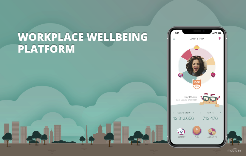 Web & Mobile Wellness Solution screenshot 1